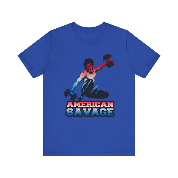 CG ANGRY LIFT KICK RED WHITE BLUE FADE /AMERICAN SAVAGE