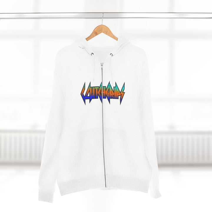 CG MAC MASTER FLASH BLUE ORANGE AQUA FADE /LIFT OR DIE ZIP UP