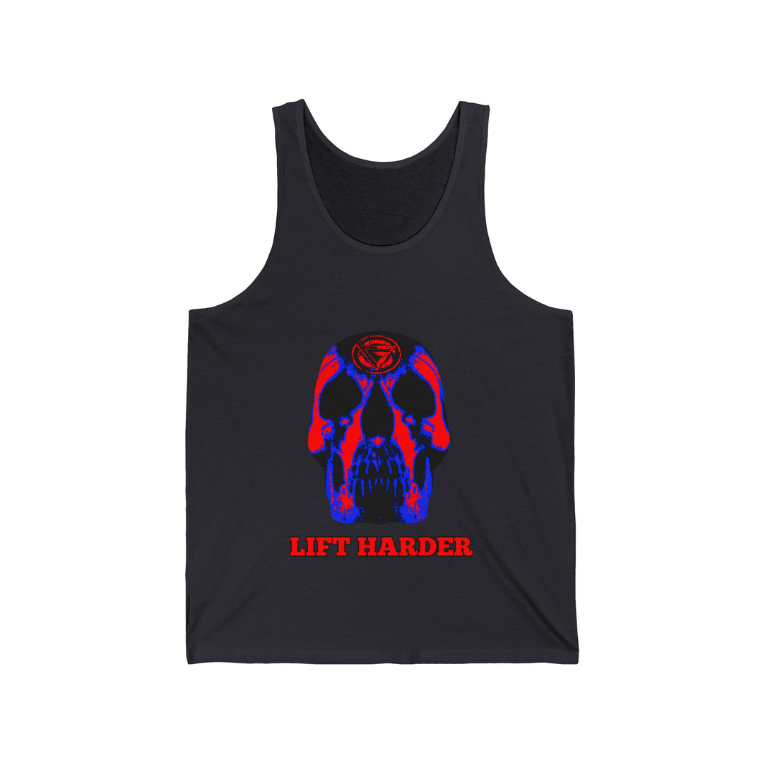 SKULLATOR TANK RED BLUE /LIFT HARDER