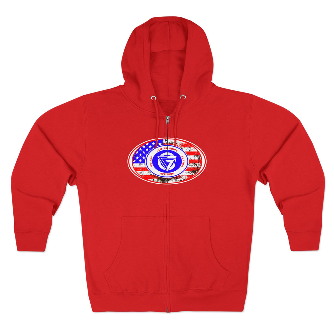 CG ANGRY DG USA BULLET PROOF /LIFT OR DIE ZIP UP