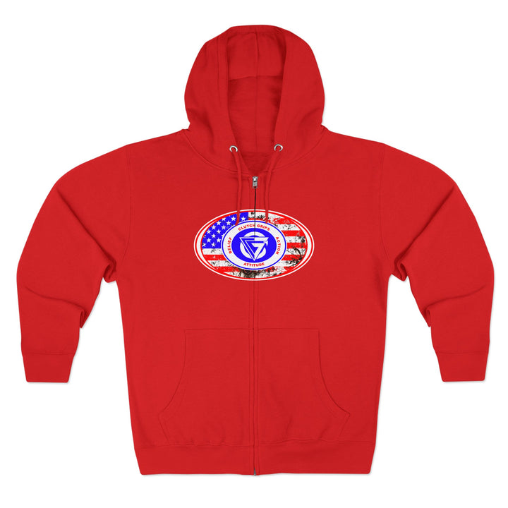 CG ANGRY DG USA BULLET PROOF /LIFT OR DIE ZIP UP