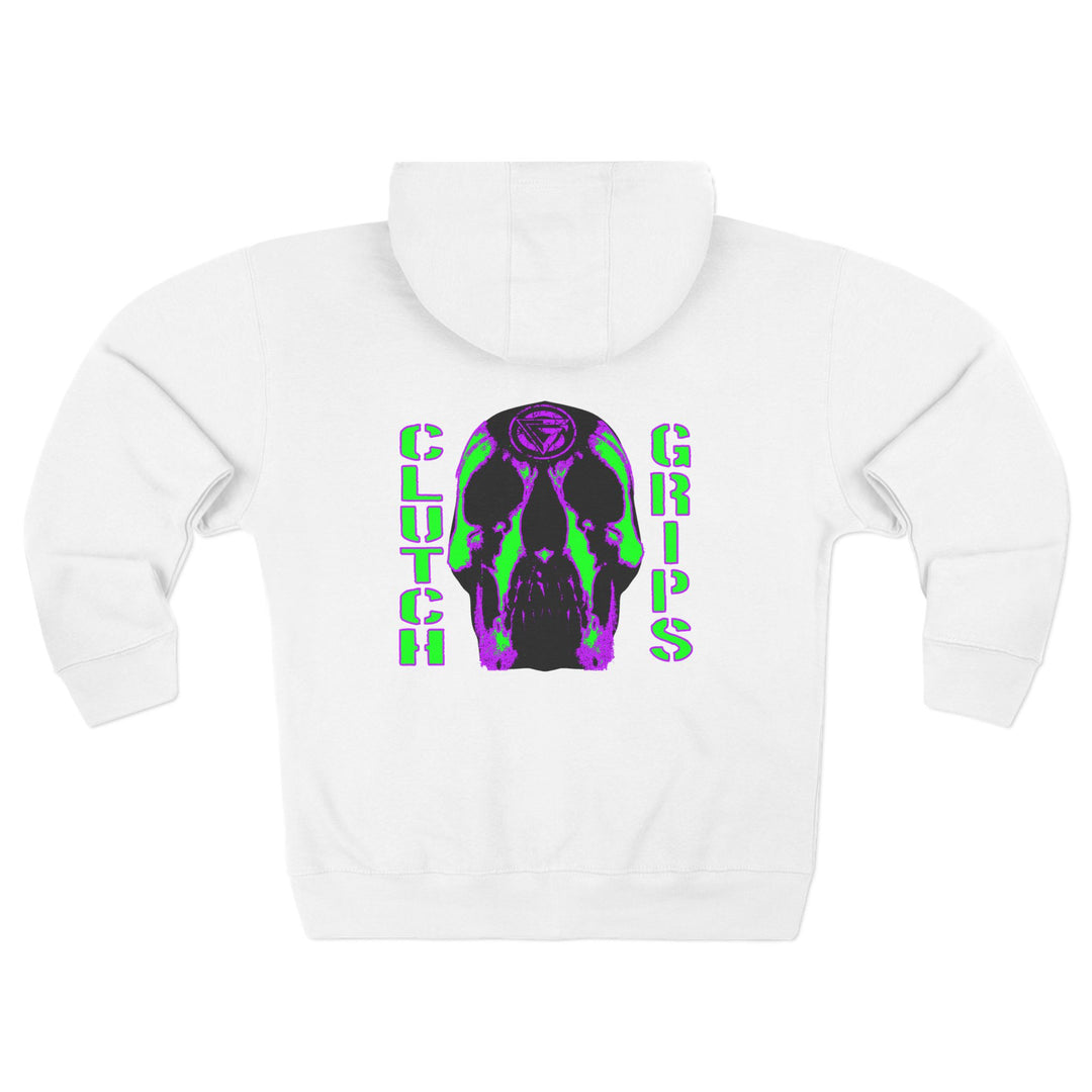 CG SKULLATOR PURPLE GREEN /CLUTCH GRIPS ZIP UP