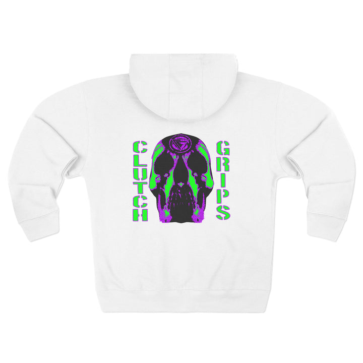 CG SKULLATOR PURPLE GREEN /CLUTCH GRIPS ZIP UP