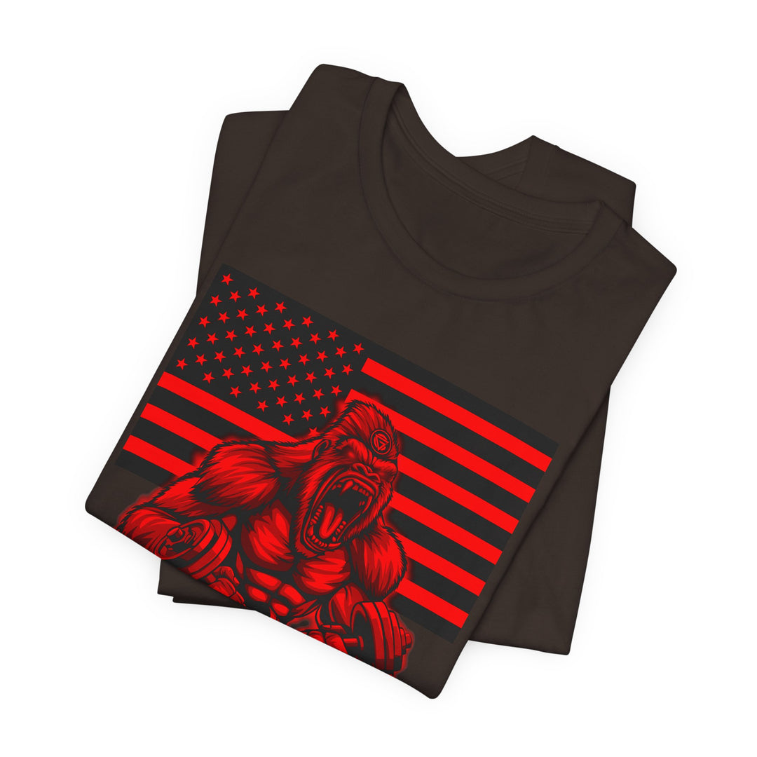 CG MAC ALPHA APE RED BLACK  /AMERICAN SAVAGE