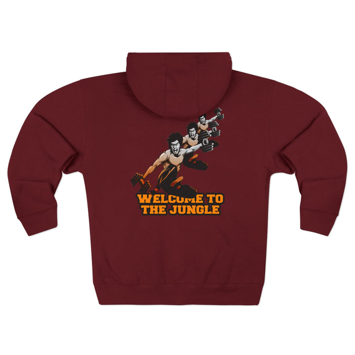 CG LIFT KICK ORANGE WHITE FADE/WELCOME TO THE JUNGLE ZIP UP