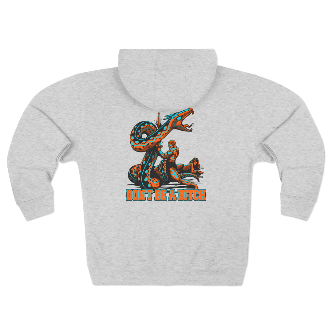 CG SERPENT SLAYER MIAMI COLORS /DONT BE A BITCH ZIP UP