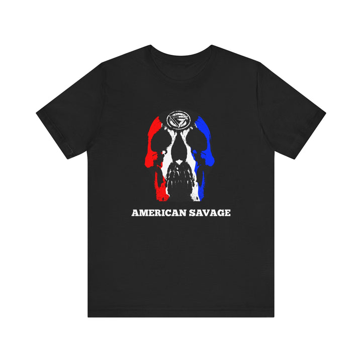 SKULLATOR RED WHITE BLUE /AMERICAN SAVAGE