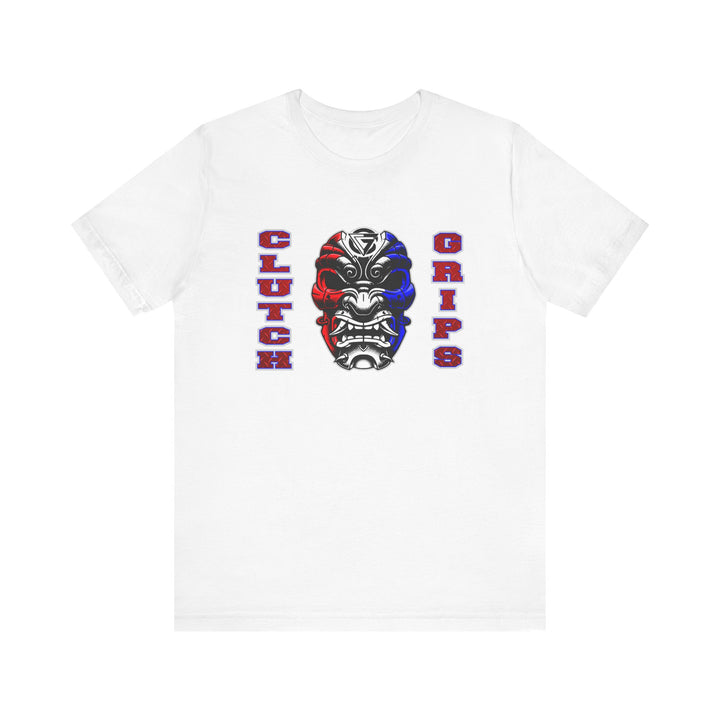 CG SAMURAI MAC RED WHITE BLUE FLAG/CLUTCH GRIPS