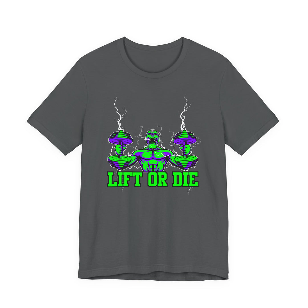 RIDE THE LIGHTNING PURPLE GREEN /LIFT OR DIE