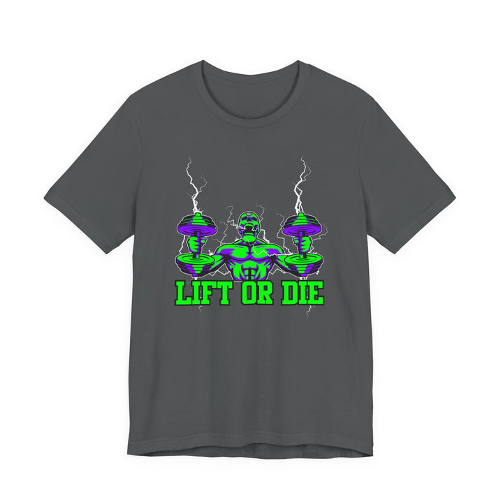 RIDE THE LIGHTNING PURPLE GREEN /LIFT OR DIE