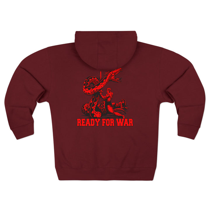 CG SERPENT SLAYER RED /CONQUER ZIP UP