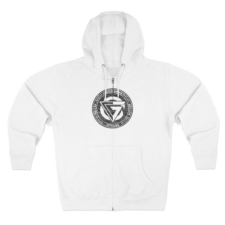 CG BIG MAC GREY CAMO /I AM THE ONE ZIP UP