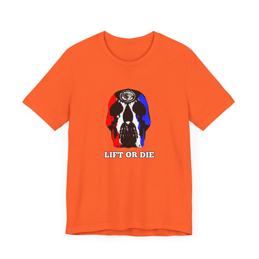 SKULLATOR RED WHITE BLUE /LIFT OR DIE