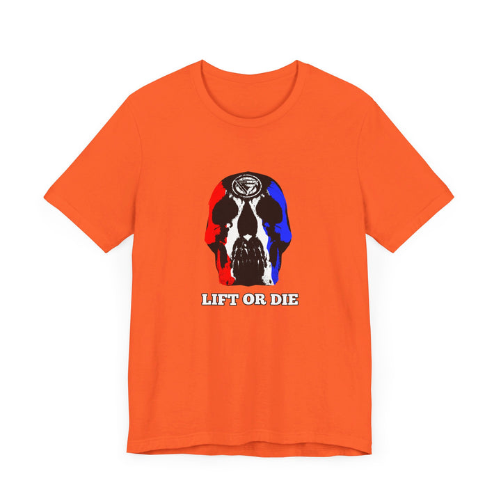 SKULLATOR RED WHITE BLUE /LIFT OR DIE