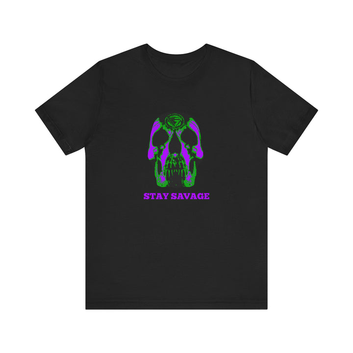 SKULLATOR PURPLE GREEN  /STAY SAVAGE