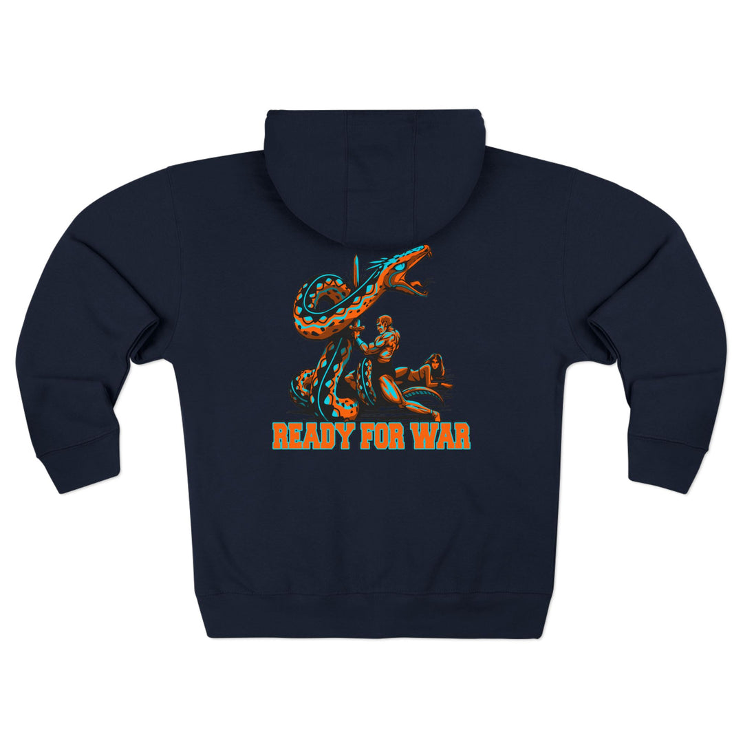CG SERPENT SLAYER MIAMI COLORS /READY FOR WAR ZIP UP