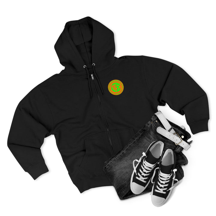 SPARTAN LIFT ORANGE GREEN  /STAY SAVAGE ZIP UP
