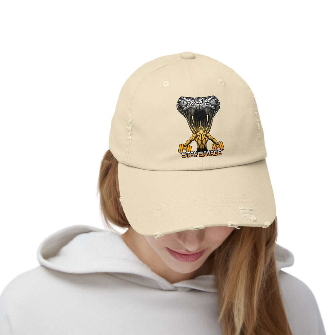 MAN VS VIPER ORANGE WHITE FADE /STAY SAVAGE CAP