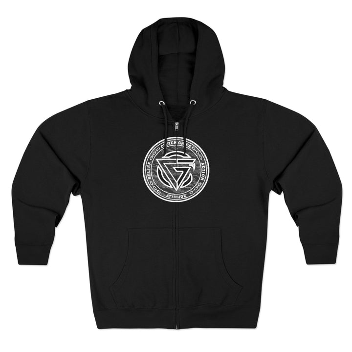CG BIG MAC GREY CAMO /I AM THE ONE ZIP UP