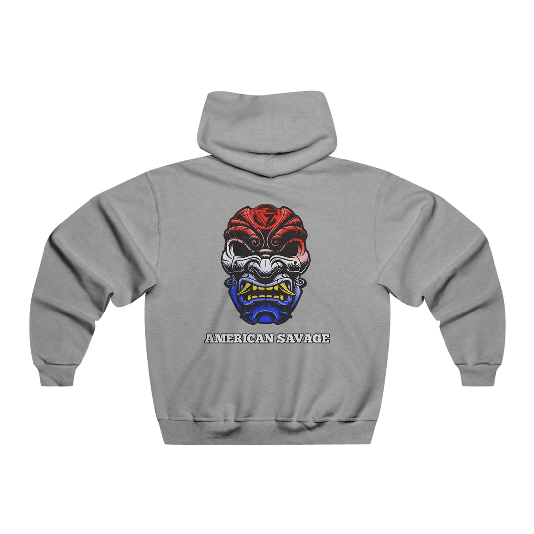 SAMURAI-MASK RED WHITE BLUE /AMERICAN SAVAGE