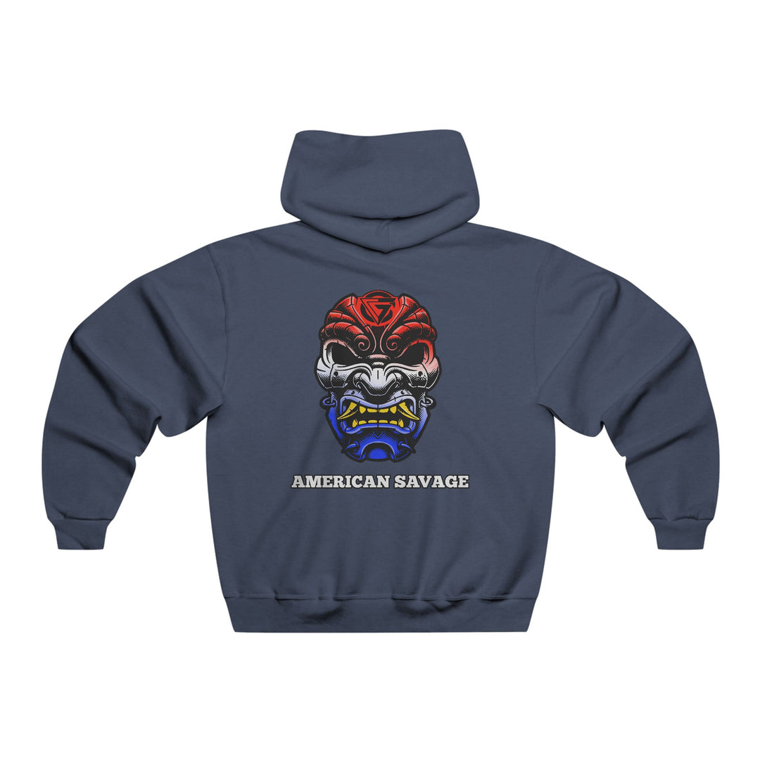 SAMURAI-MASK RED WHITE BLUE /AMERICAN SAVAGE