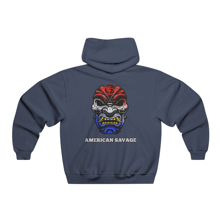 SAMURAI-MASK RED WHITE BLUE /AMERICAN SAVAGE