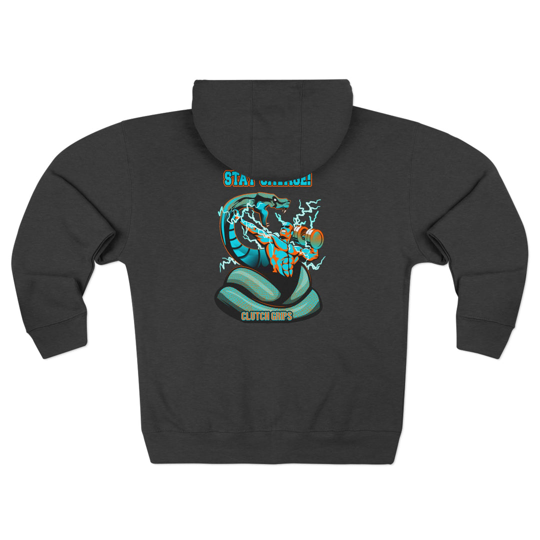MAC VS SNAKE MIAMI COLORS /STAY SAVAGE ZIP UP