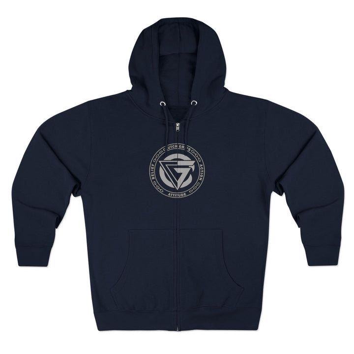 CG MAC JUMP GREY /READY FOR WAR ZIP UP
