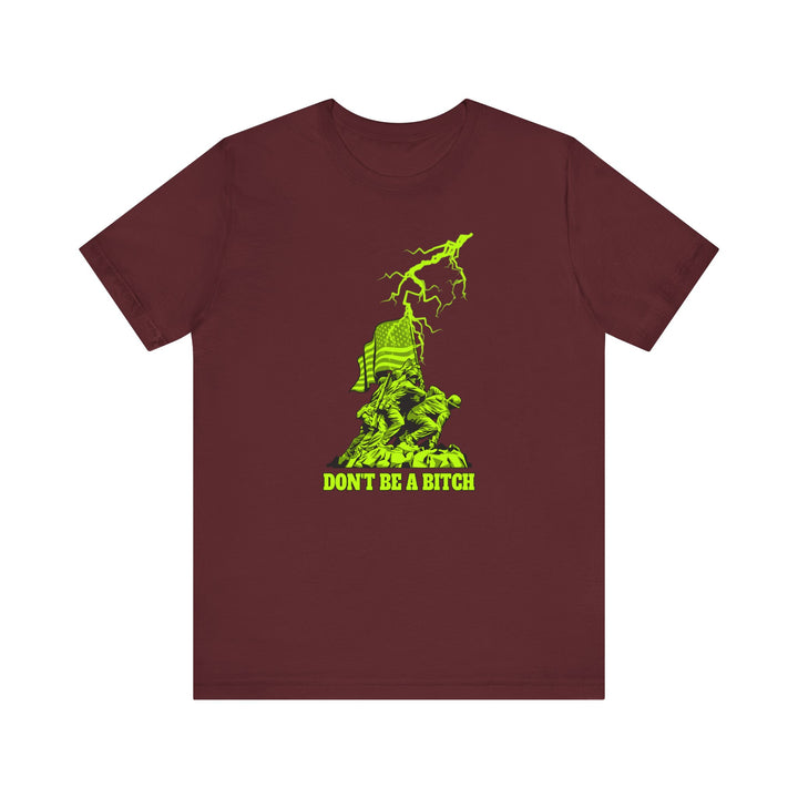 PATRIOT WARRIOR LEMON LIME/DONT BE A BITCH