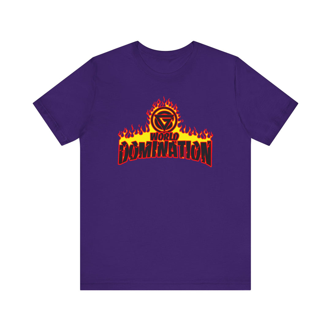 CG RED BLACK YELLOW WORLD DOMINATION