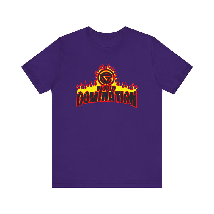CG RED BLACK YELLOW WORLD DOMINATION