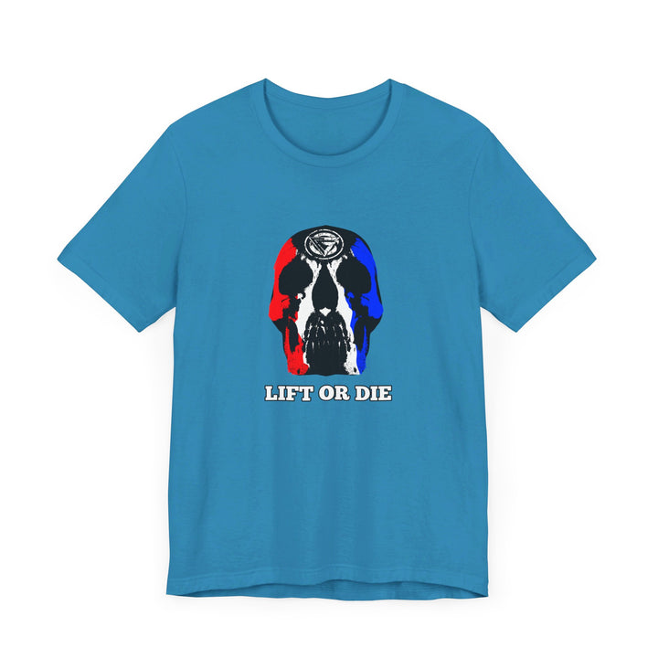 SKULLATOR RED WHITE BLUE /LIFT OR DIE