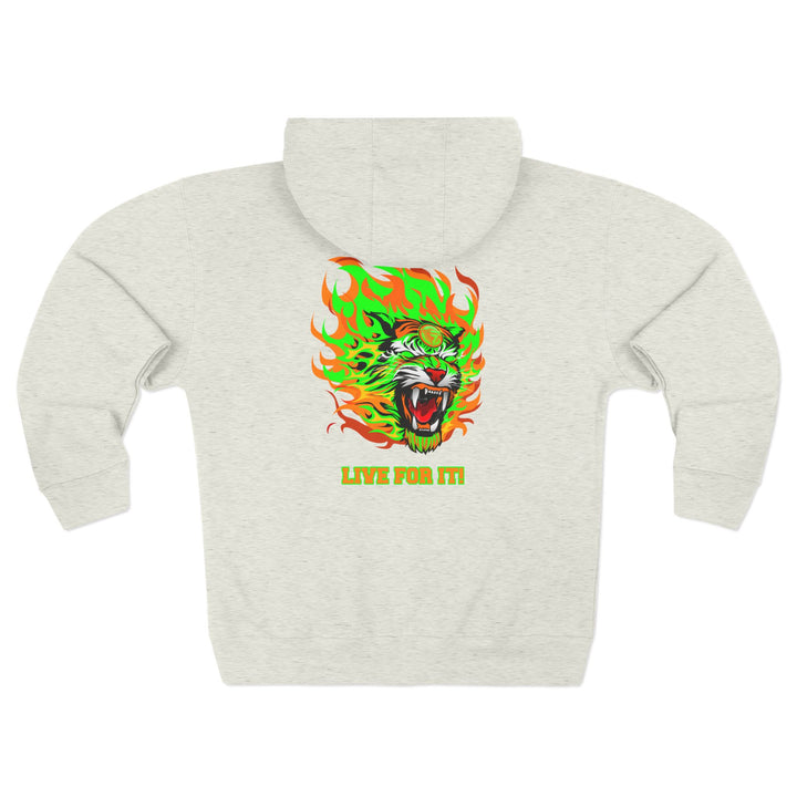 CG TIGER FLAME GREEN ORANGE/LIVE FOR IT