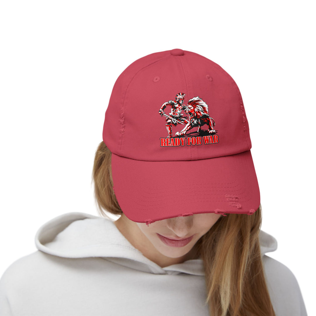 CG LION TAMER RED WHITE/READY FOR WAR CAP