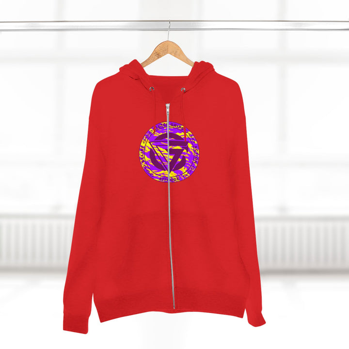 CG MAC JUMP PURPLE GOLD /STAY SAVAGE ZIP UP