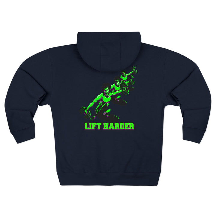 CG LIFT KICK PURPLE GREEN /LIFT HARDER ZIP UP