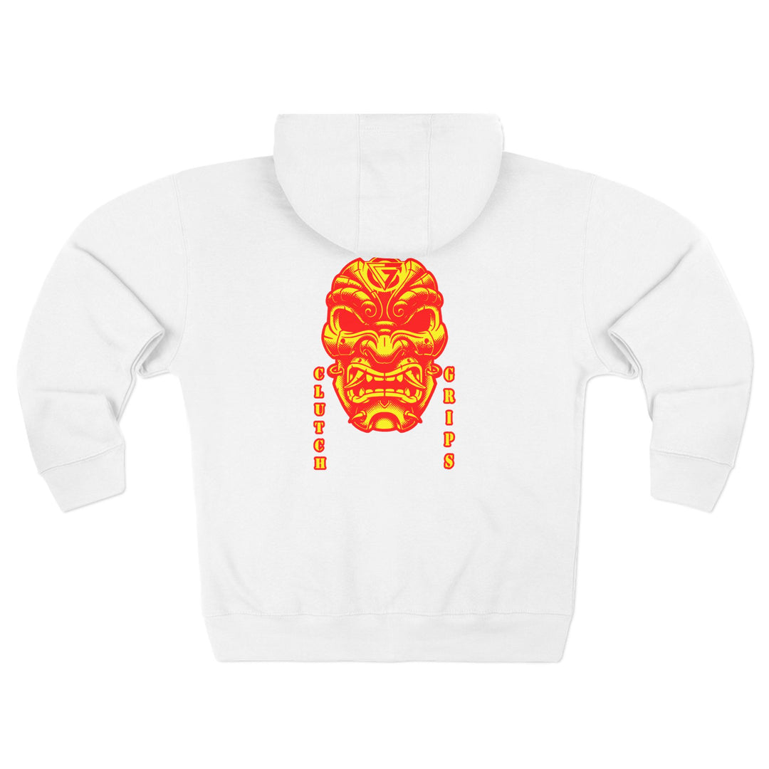 CG SAMURAI MASK ORANGE GOLD /CLUTCHGRIPS ZIP UP