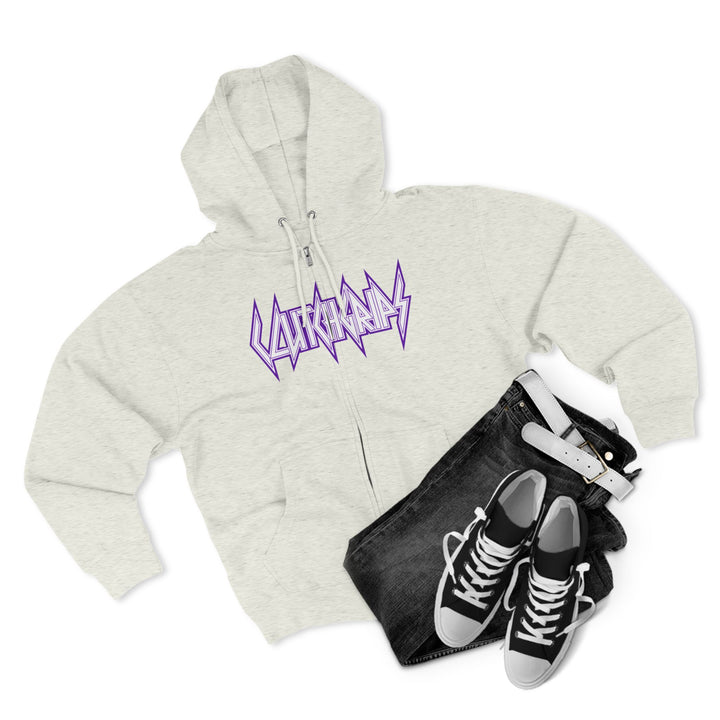 CG MAC BRAVE PURPLE WHITE /LIFT OR DIE ZIP UP
