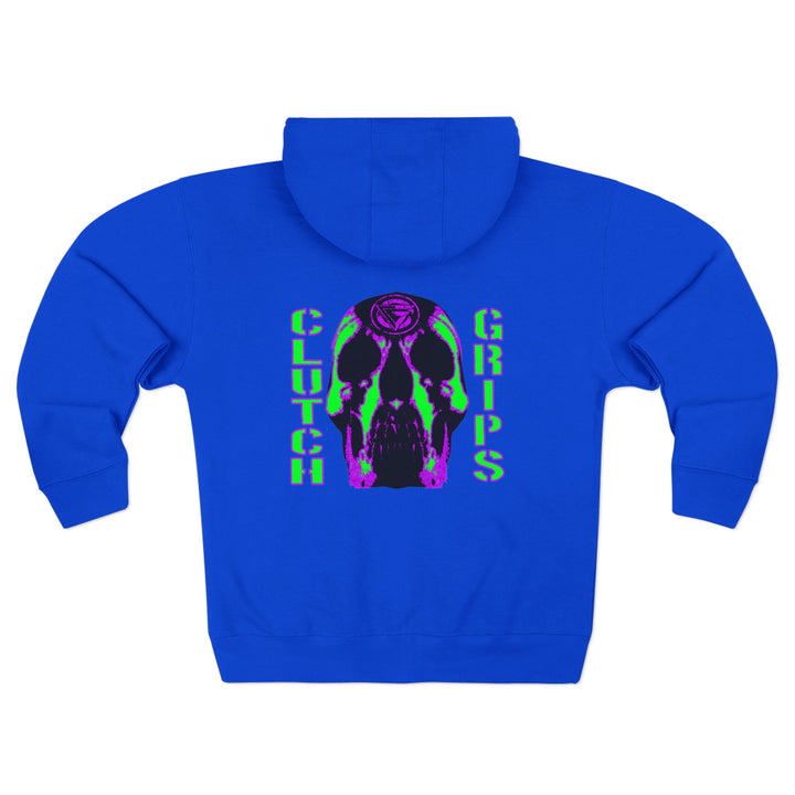CG SKULLATOR PURPLE GREEN /CLUTCH GRIPS ZIP UP