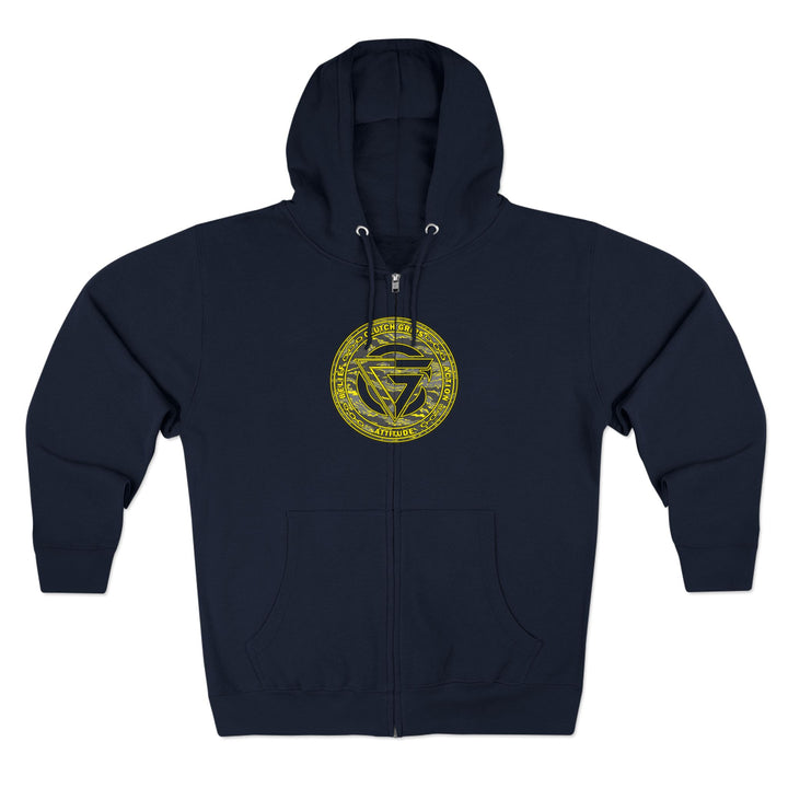 CG ANGRY DOG CAMO YELLOW/LIFT OR DIE ZIP UP