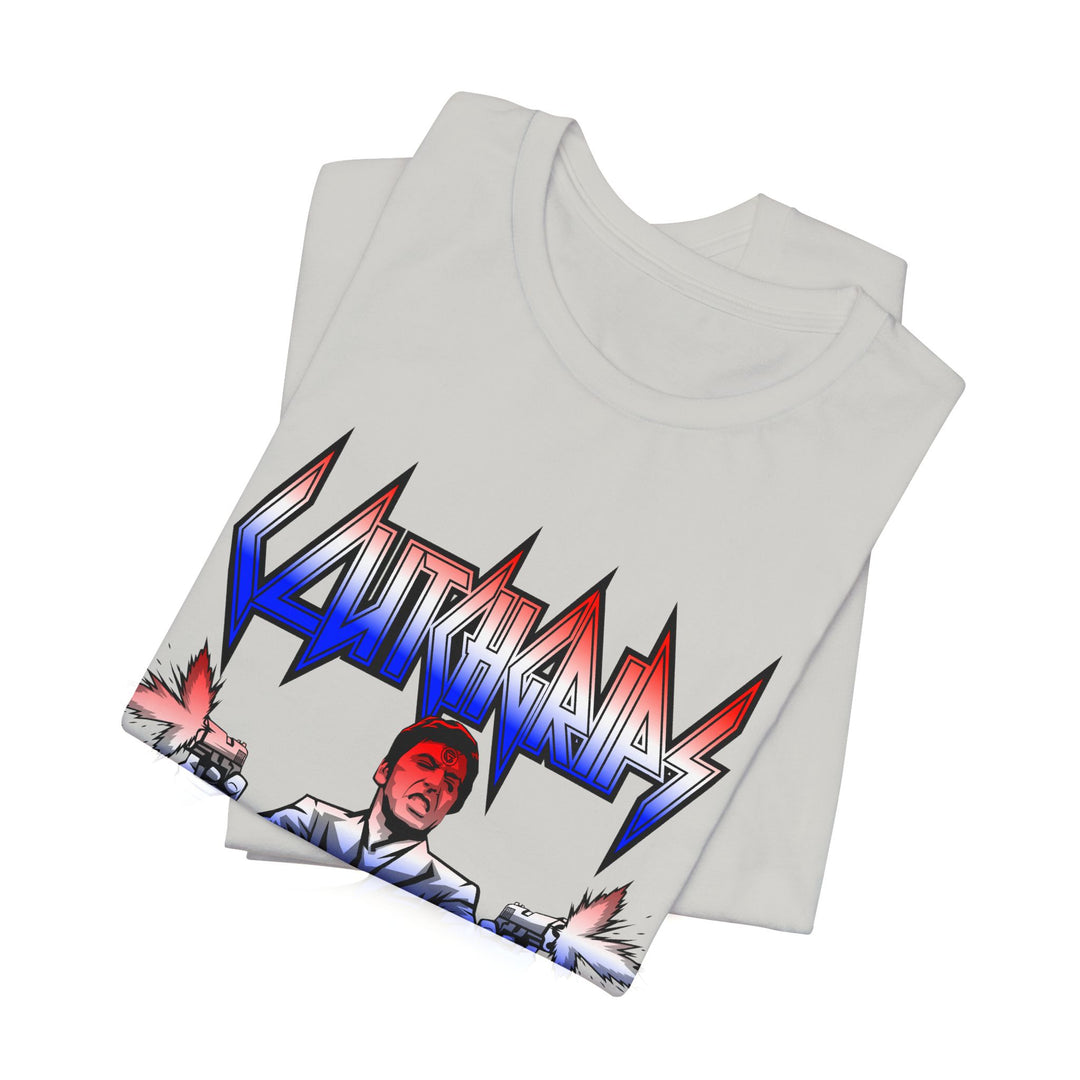 CG FINAL BOSS RED WHITE BLUE FADE  /WELCOME TO THE JUNGLE