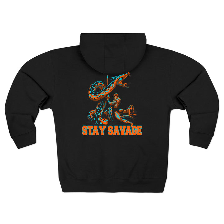 CG SERPENT SLAYER MIAMI COLORS /STAY SAVAGE ZIP UP