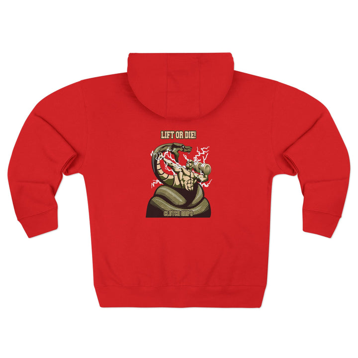 MAC VS SNAKE DESERT SAND GREEN /LIFT OR DIE ZIP UP