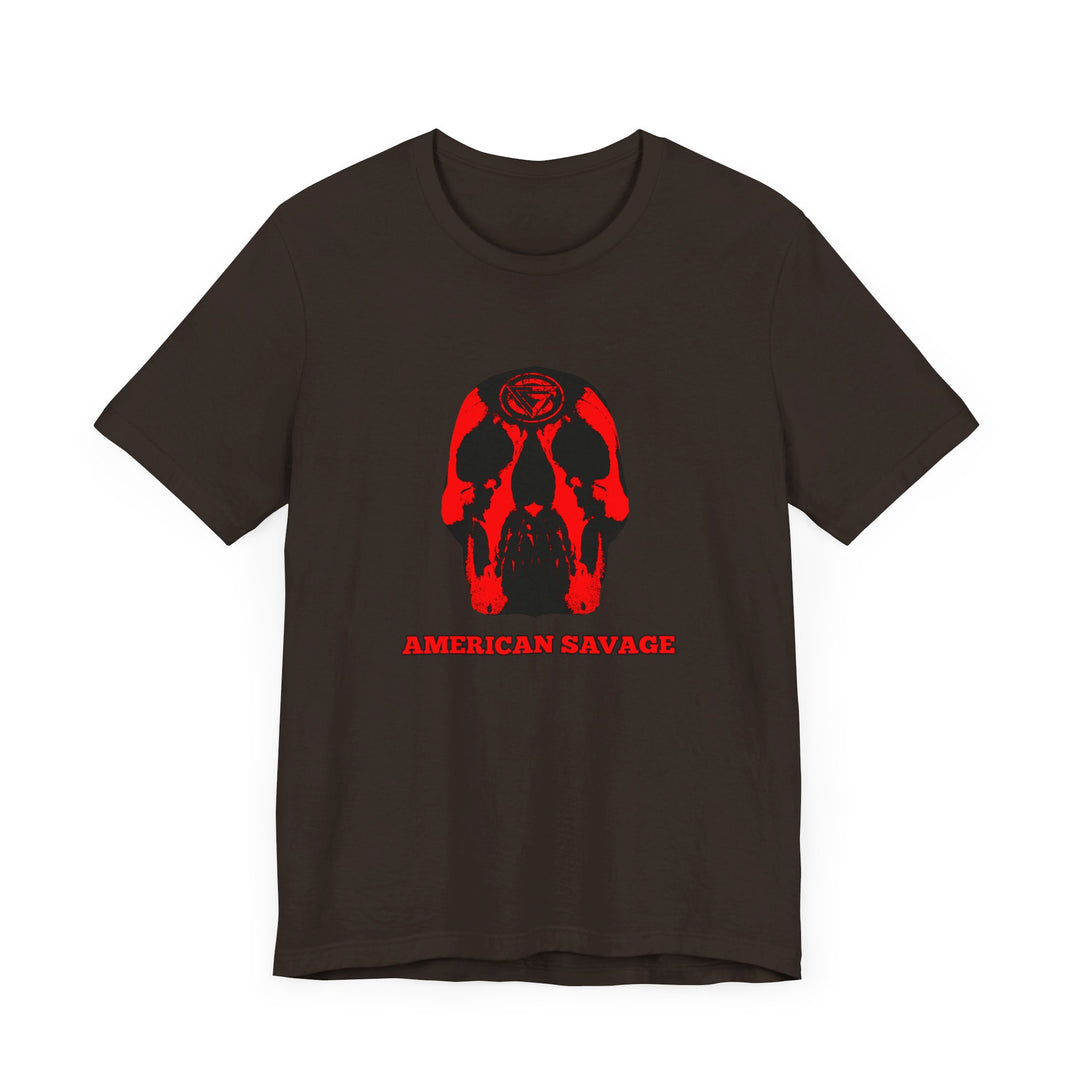 SKULLATOR RED BLACK /AMERICAN SAVAGE