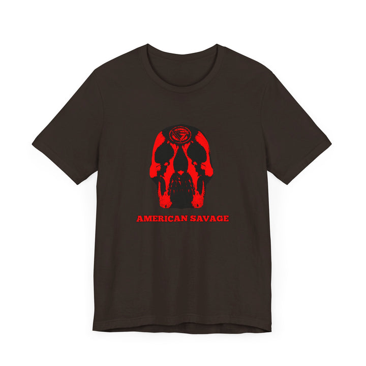 SKULLATOR RED BLACK /AMERICAN SAVAGE