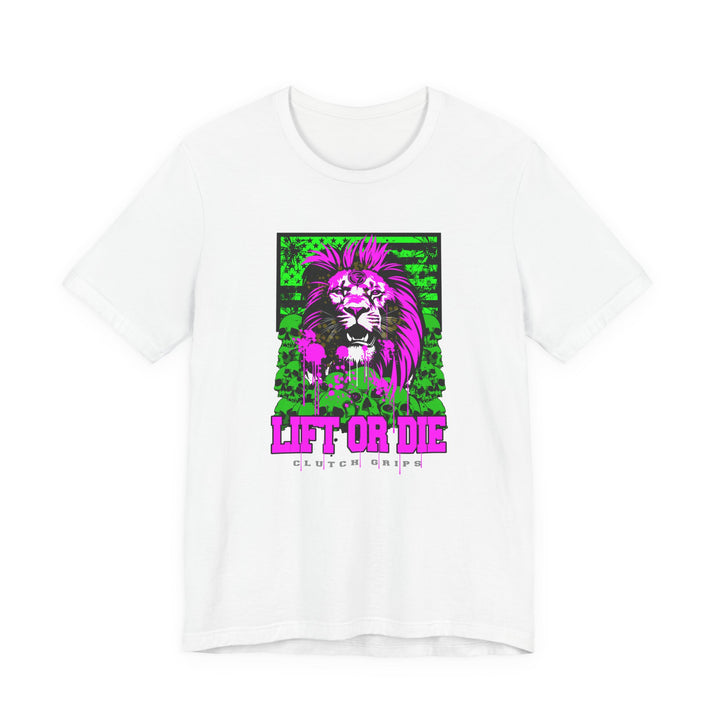 LION HEART PURPLEGREEN/LIFT OR DIE