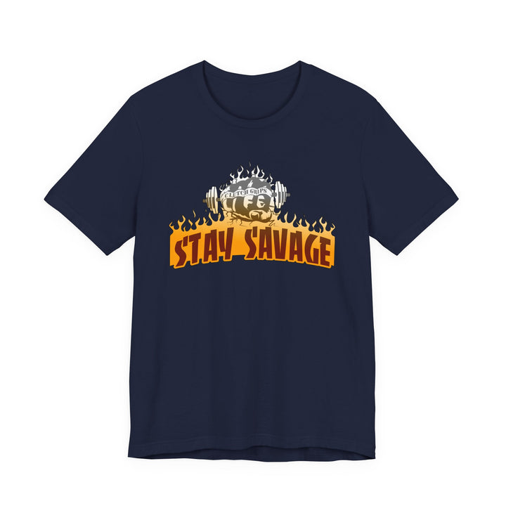 CG FIST WHITE ORANGE FADE /STAY SAVAGE