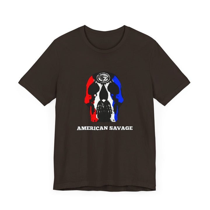 SKULLATOR RED WHITE BLUE /AMERICAN SAVAGE
