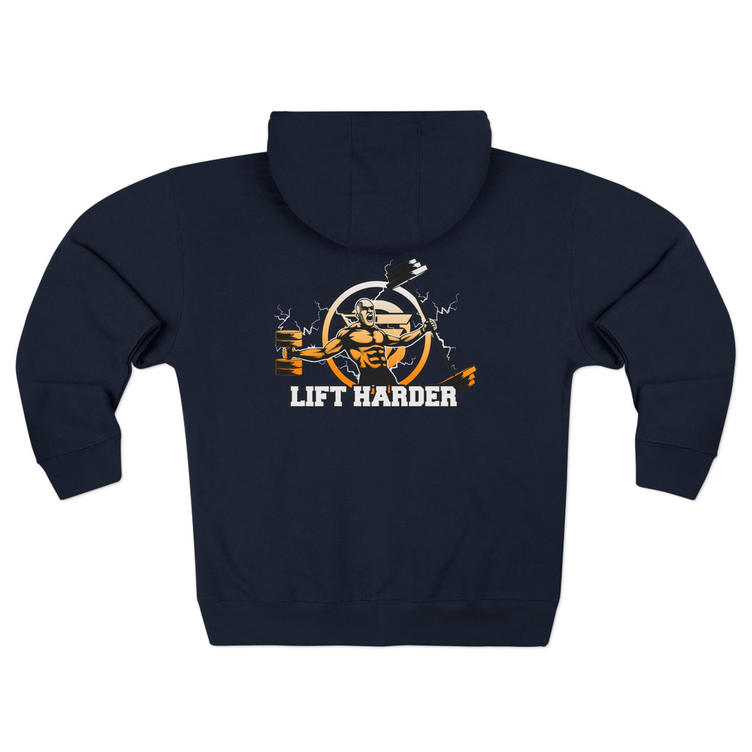 SPARTAN LIFT WHITE ORANGE FADE /LIFT HARDER ZIP UP
