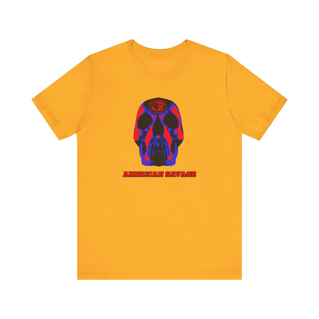 SKULLATOR RED BLUE /AMERICAN SAVAGE
